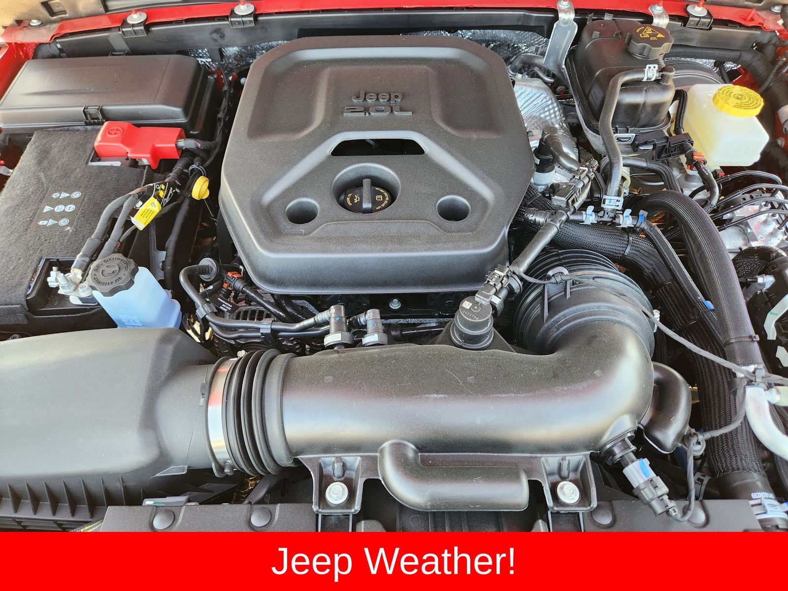 New 2026 Firecracker Red Jeep 4-DOOR SPORT image 41