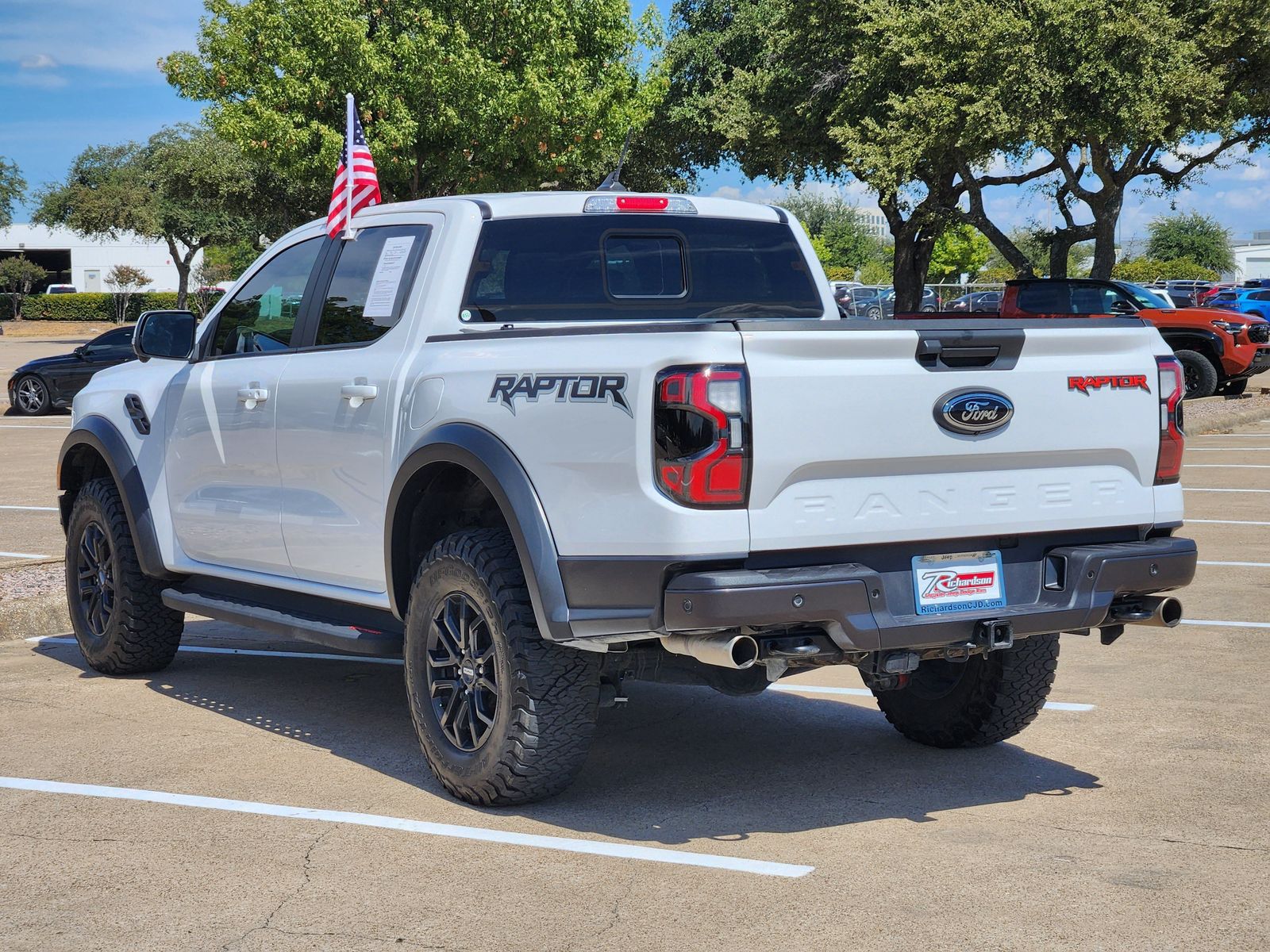 Used 2024 Oxford White Ford Raptor image 4
