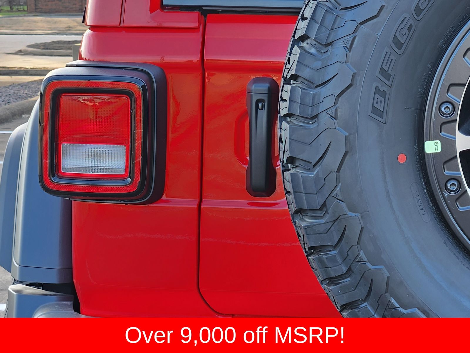New 2026 Firecracker Red Jeep 4-DOOR WILLYS image 15