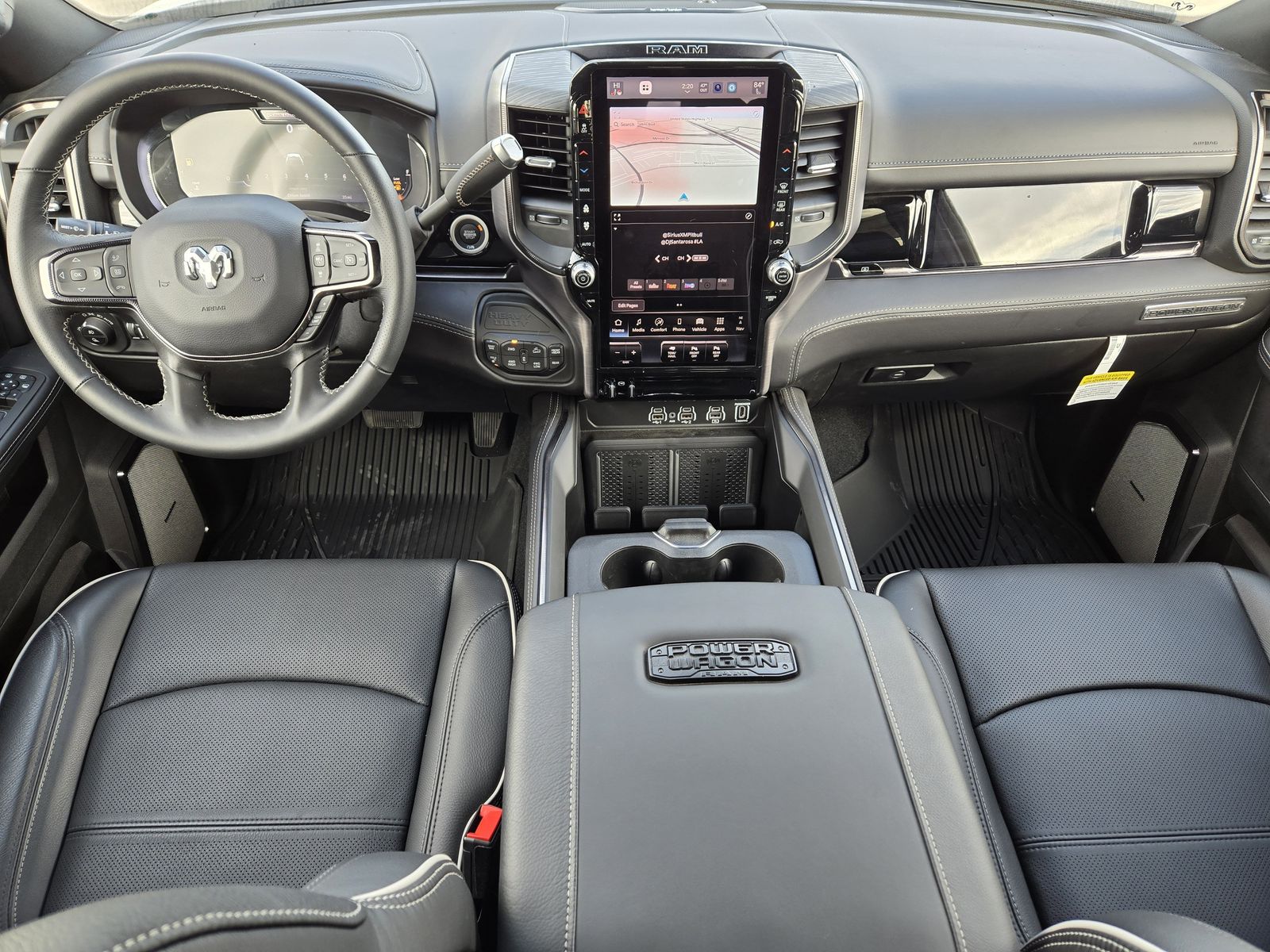 New 2025 Bright White Ram POWER WAGON CREW CAB 4X4 6