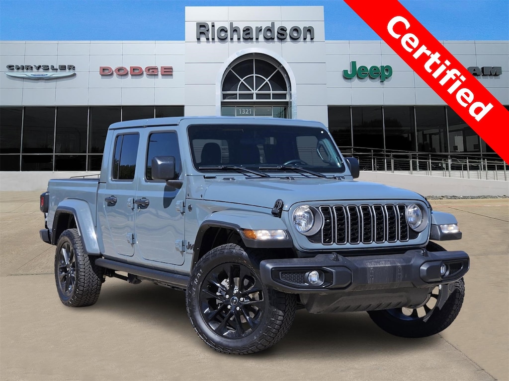 Certified 2025 Jeep Gladiator Sport Truck Crew Cab