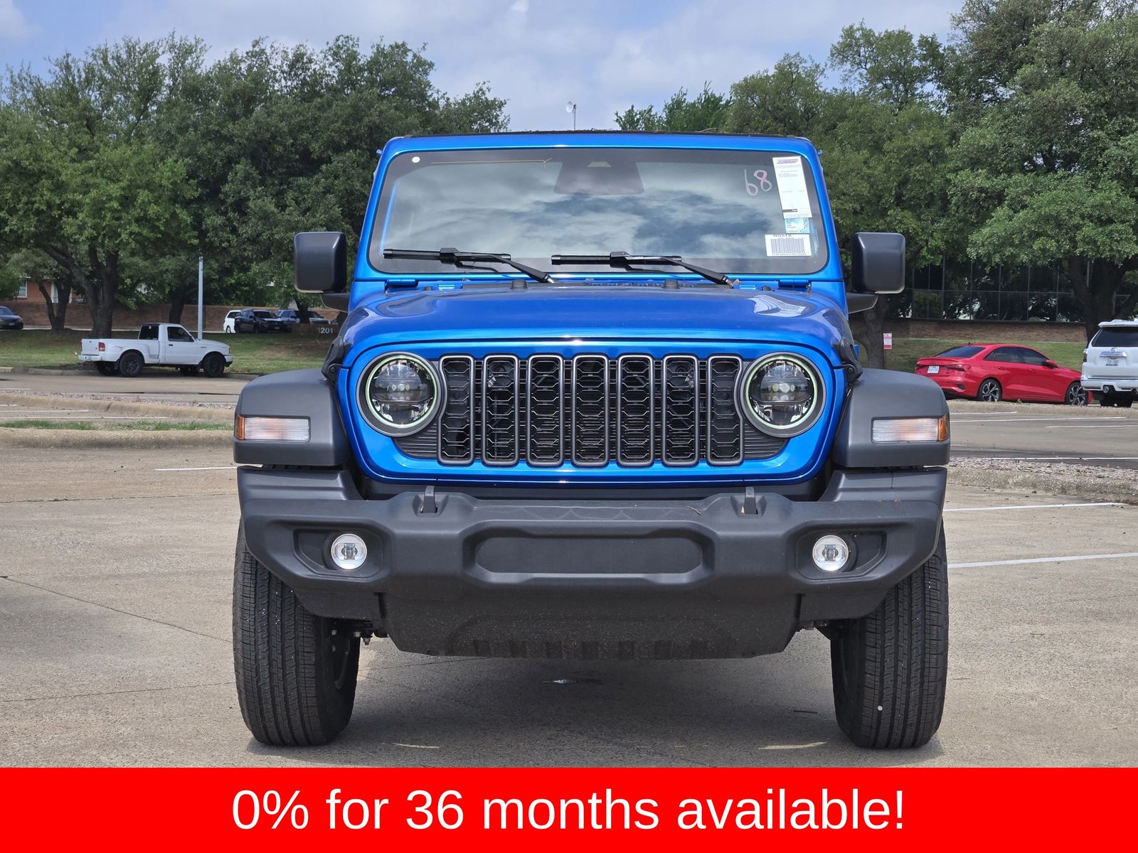 New 2026 Hydro Blue Pearlcoat Jeep 4-DOOR SPORT S image 8