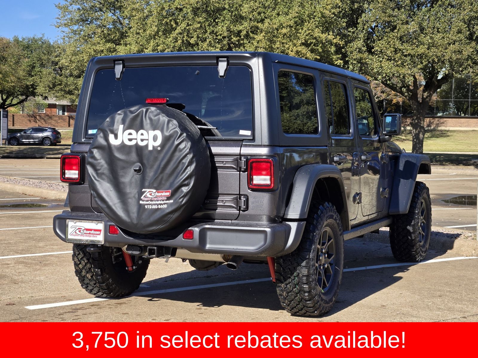 New 2026 Granite Crystal Jeep 4-DOOR WILLYS image 4