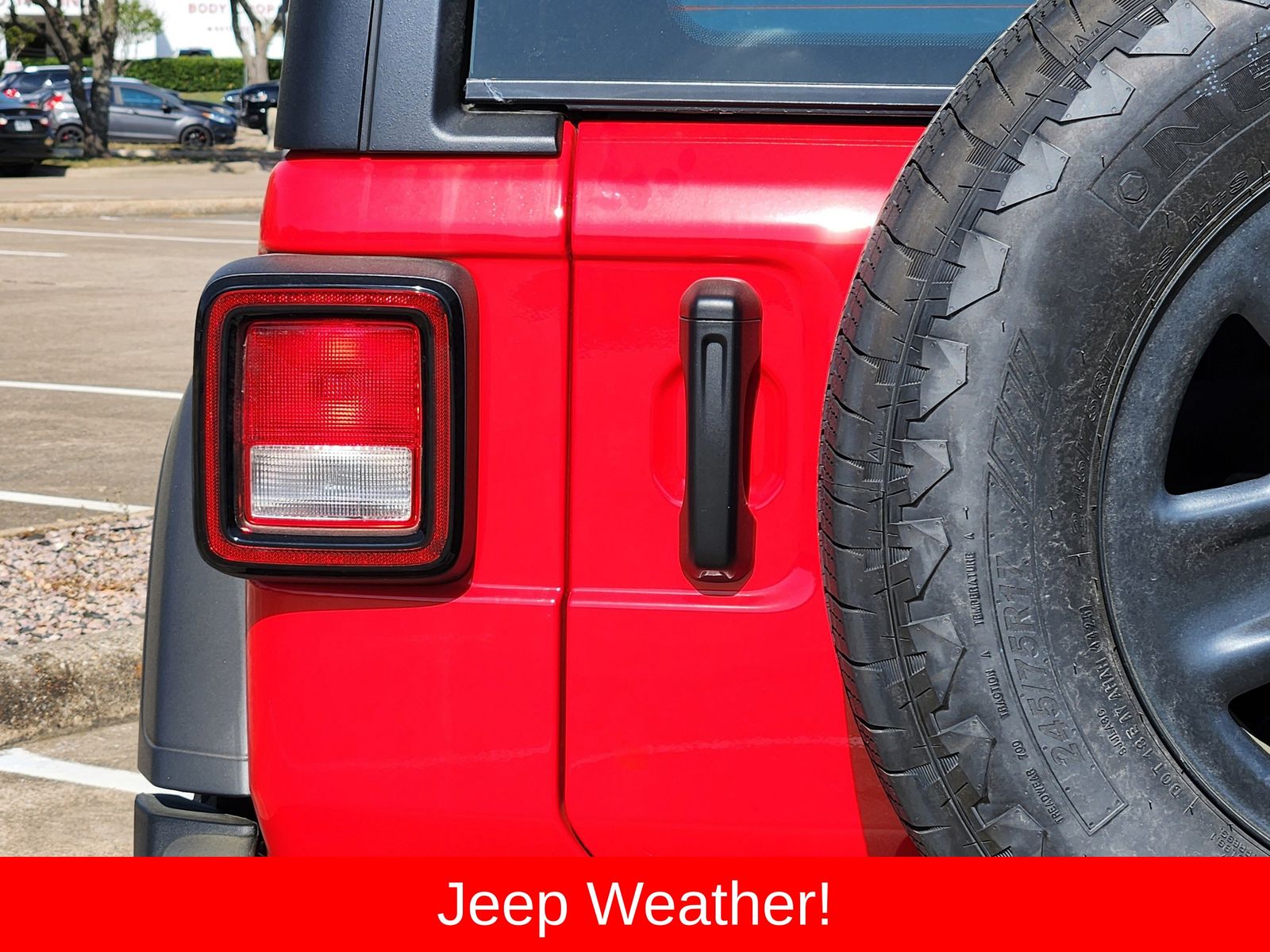 New 2026 Firecracker Red Jeep 4-DOOR SPORT image 15
