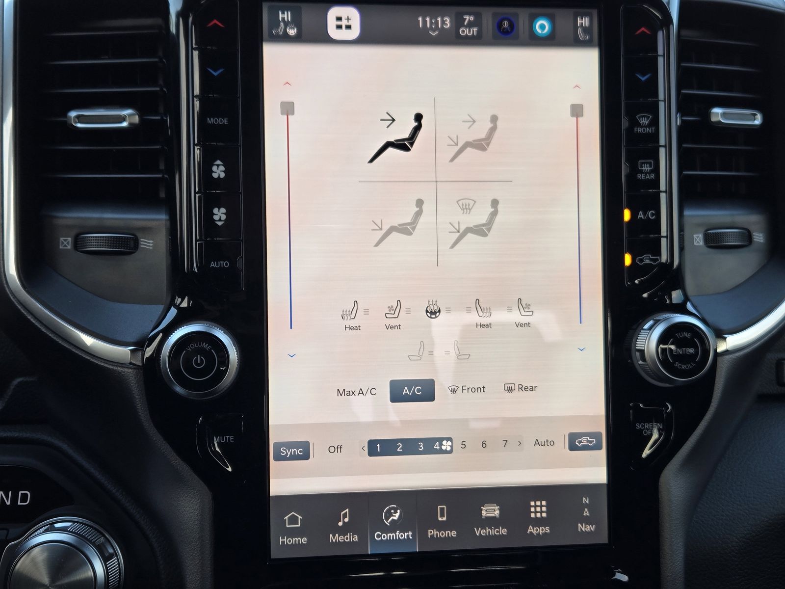 New 2026 Diamond Black Crystal Pearlcoat Ram LARAMIE CREW CAB 4X4 5