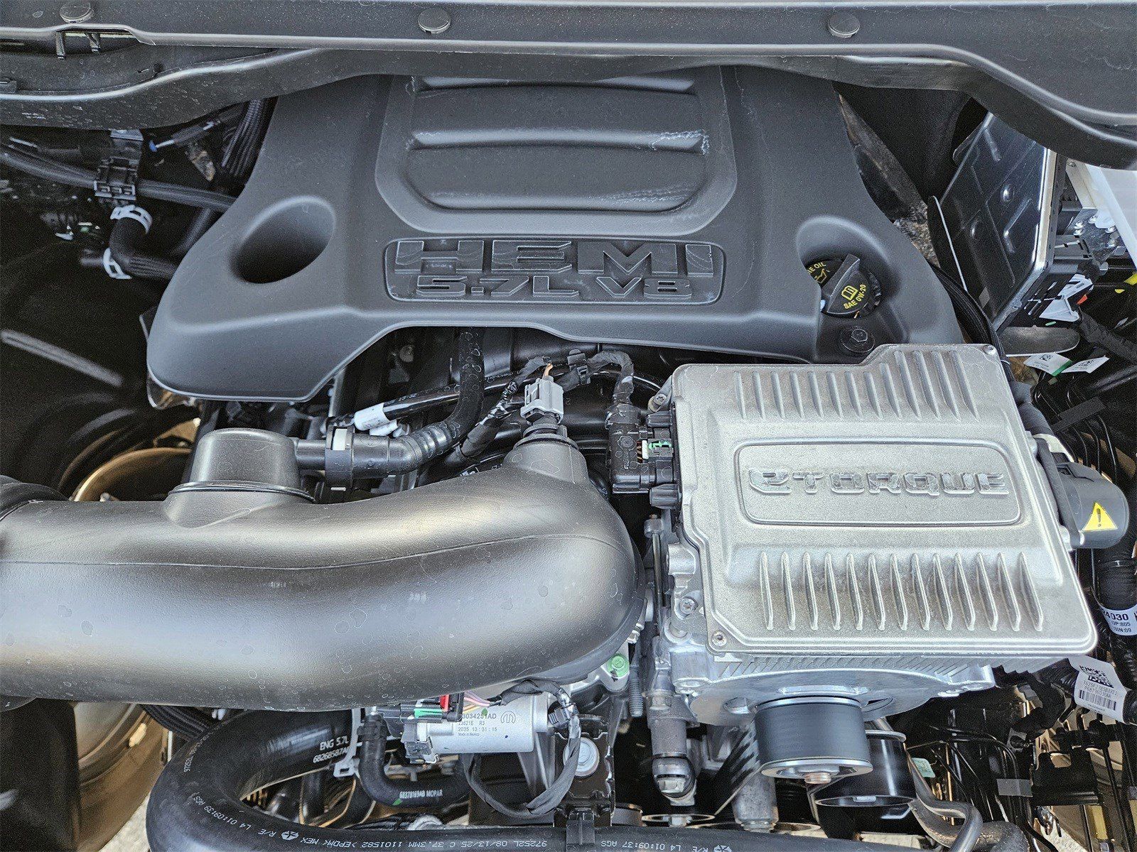 New 2026 Diamond Black Crystal Pearlcoat Ram LONE STAR CREW CAB 4X4 5