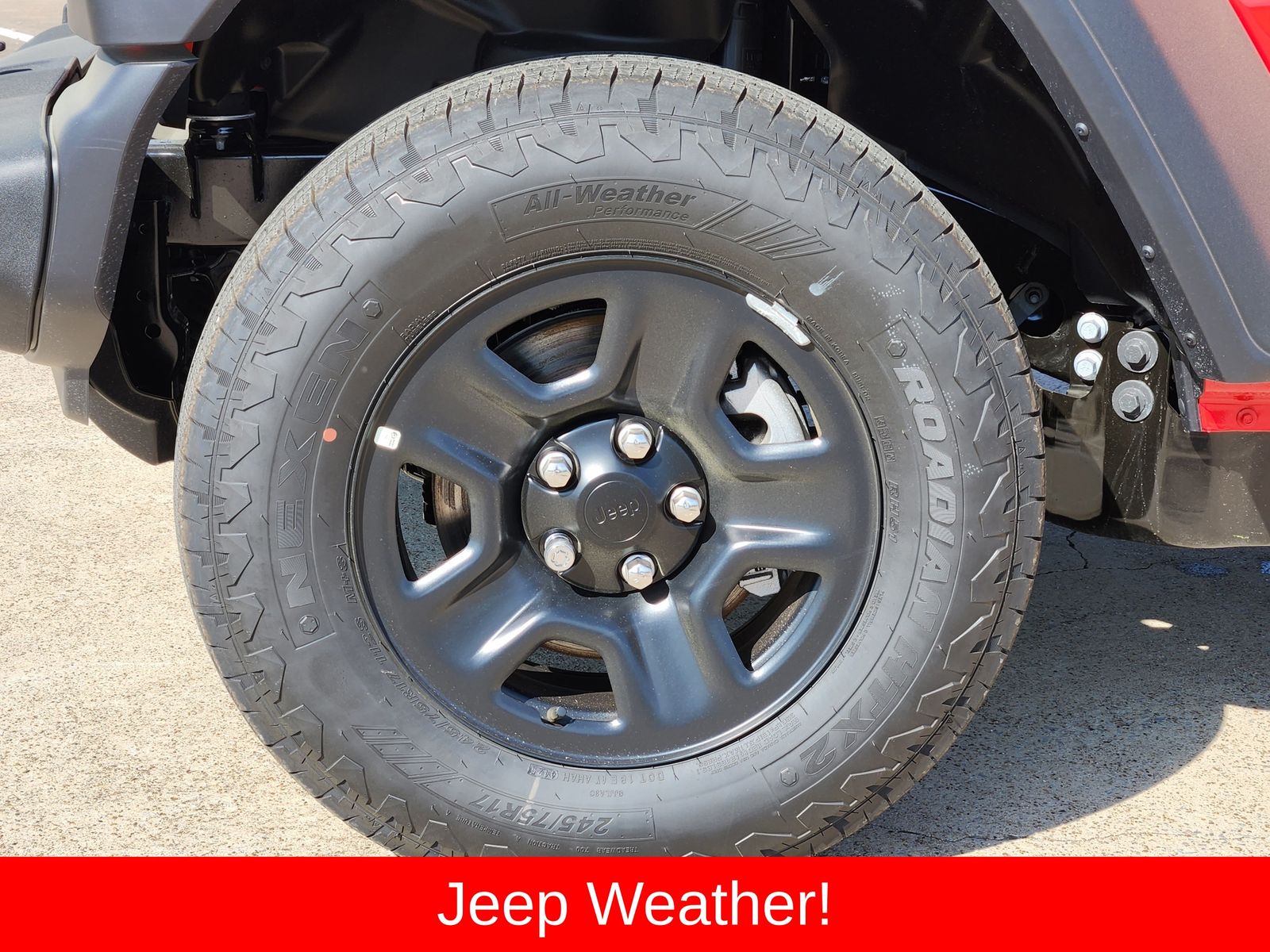 New 2026 Firecracker Red Jeep 4-DOOR SPORT image 19