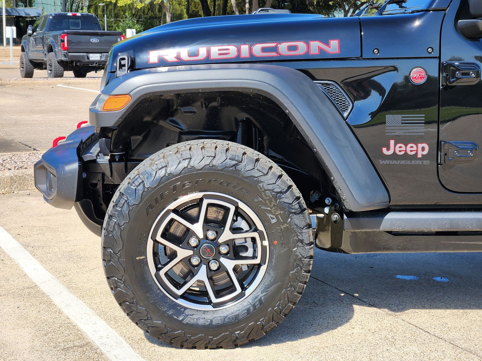 New 2026 Black Jeep 4-DOOR RUBICON image 8