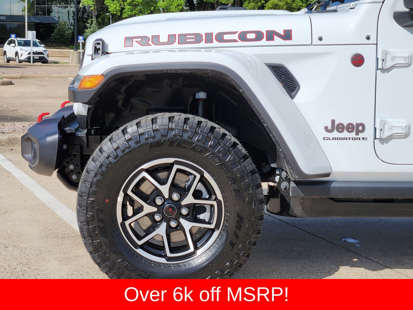 New 2026 Bright White Jeep RUBICON 4X4 image 8