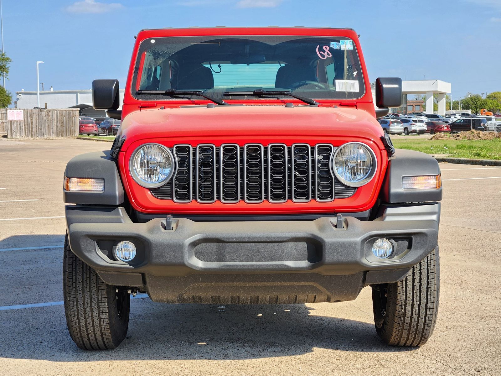 New 2026 Firecracker Red Jeep 4-DOOR SPORT image 7