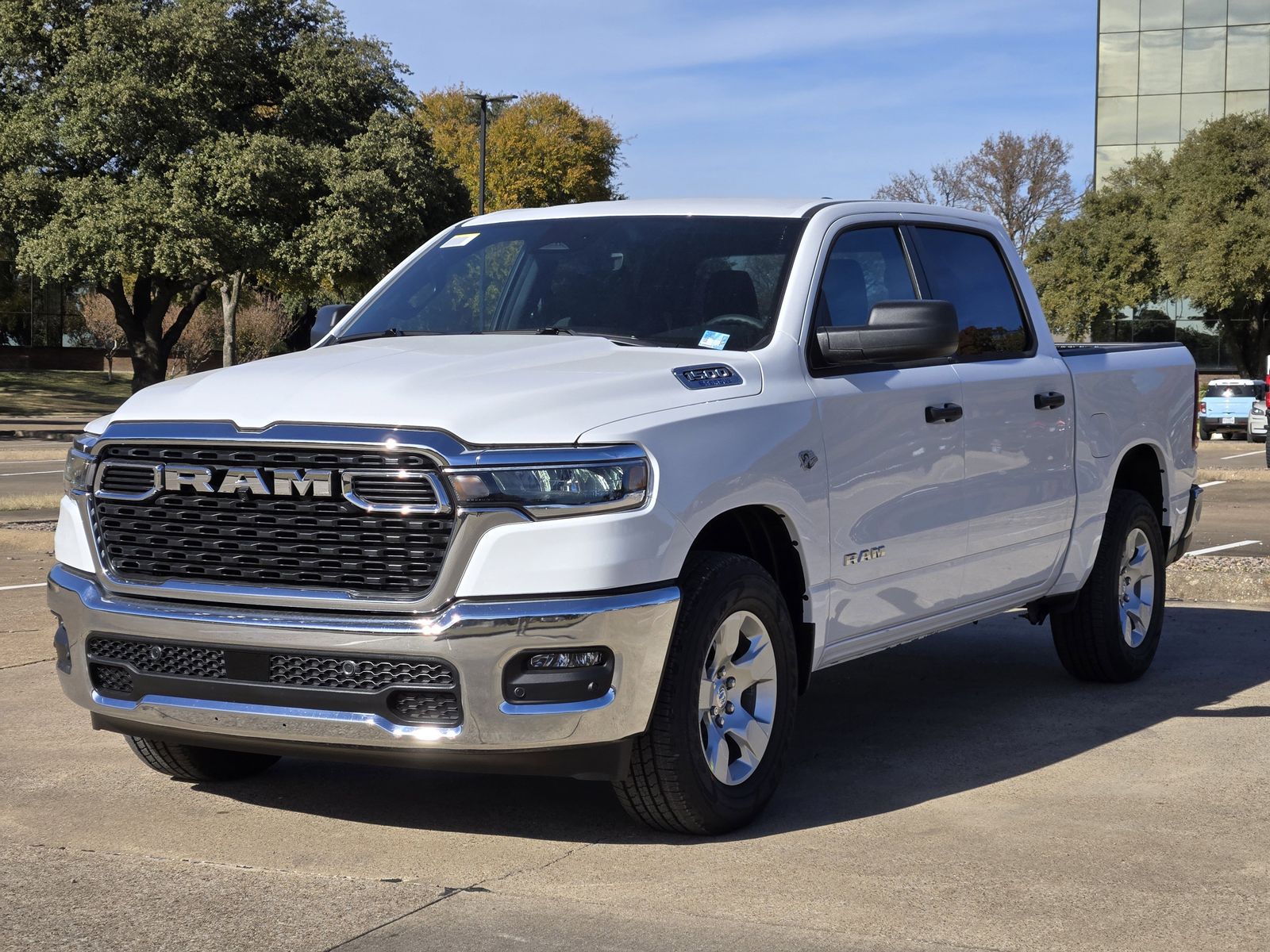 New 2026 Bright White Ram LONE STAR CREW CAB 4X4 5