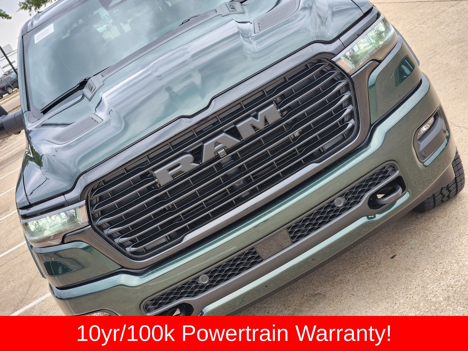 New 2026 Serrano Green Ram LARAMIE CREW CAB 4X4 5