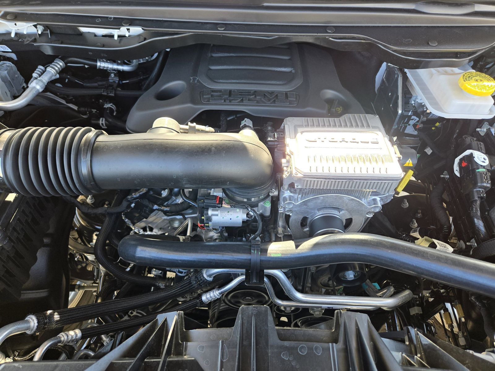 New 2026 Bright White Ram LONE STAR CREW CAB 4X4 5