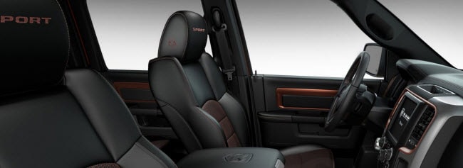 Ram Copper Sport Cabin Features