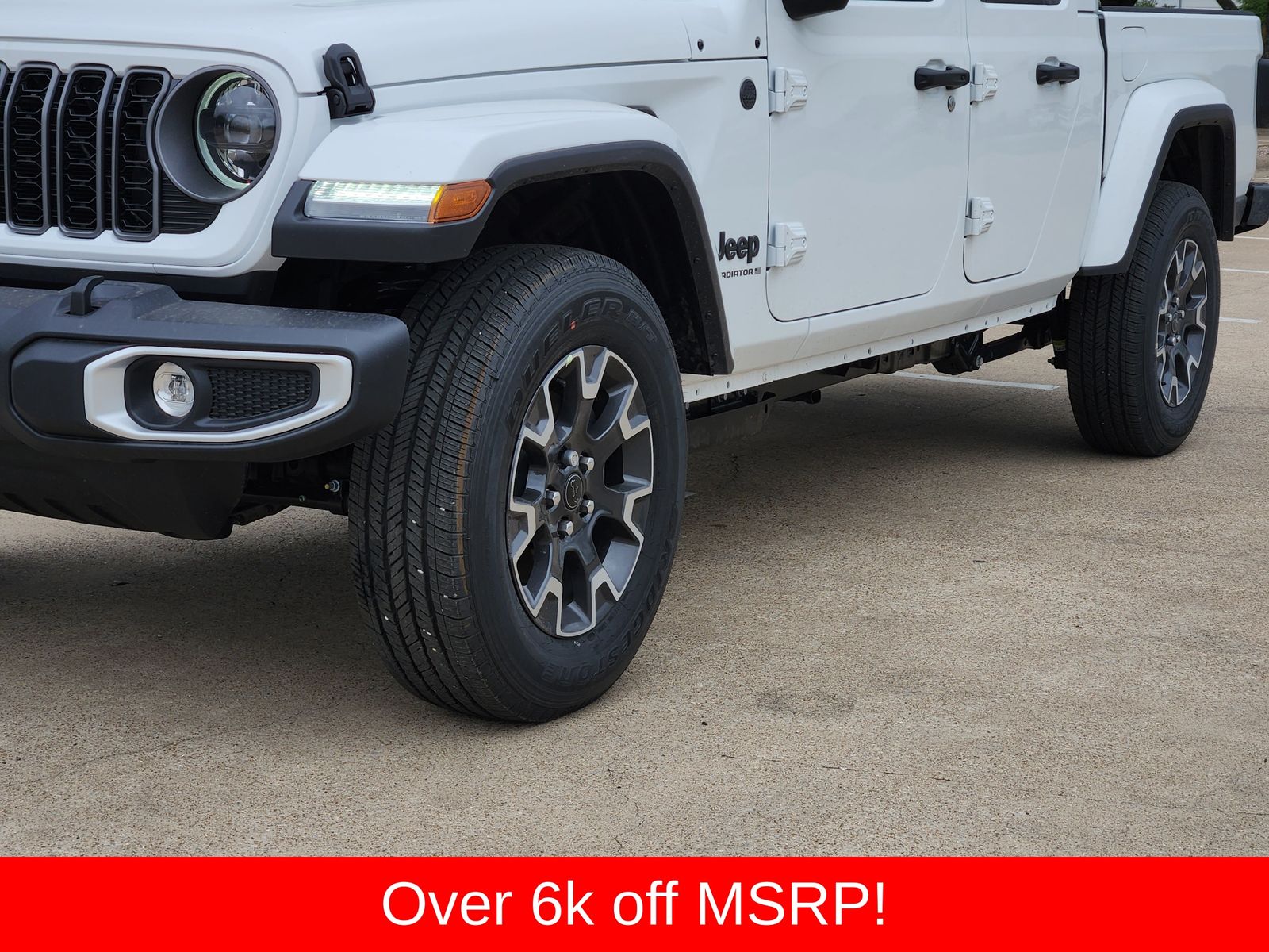 New 2026 Bright White Jeep SAHARA 4X4 image 12