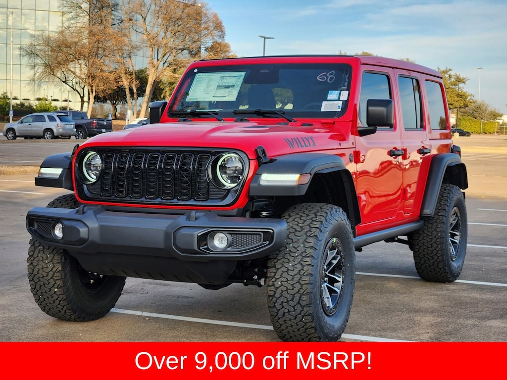 New 2026 Jeep Wrangler 4-DOOR WILLYS Sport Utility