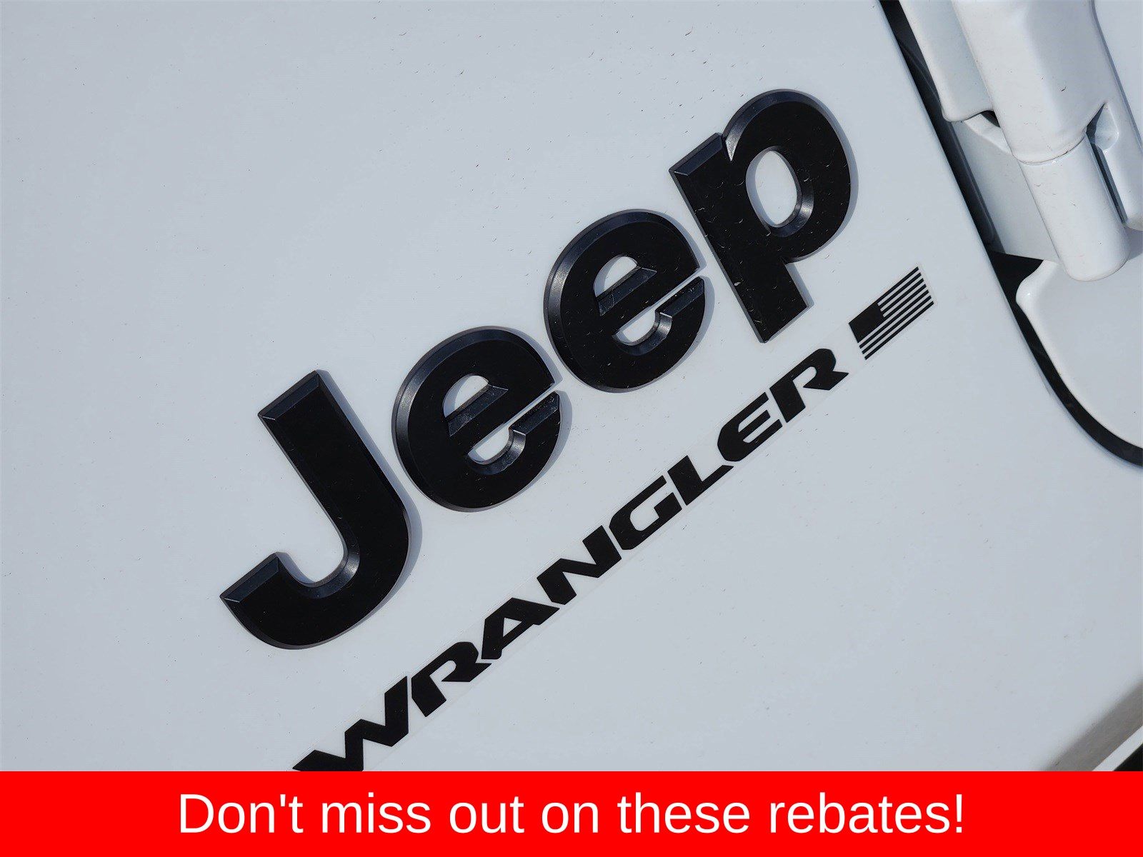 New 2026 Bright White Jeep 4-DOOR SPORT image 12