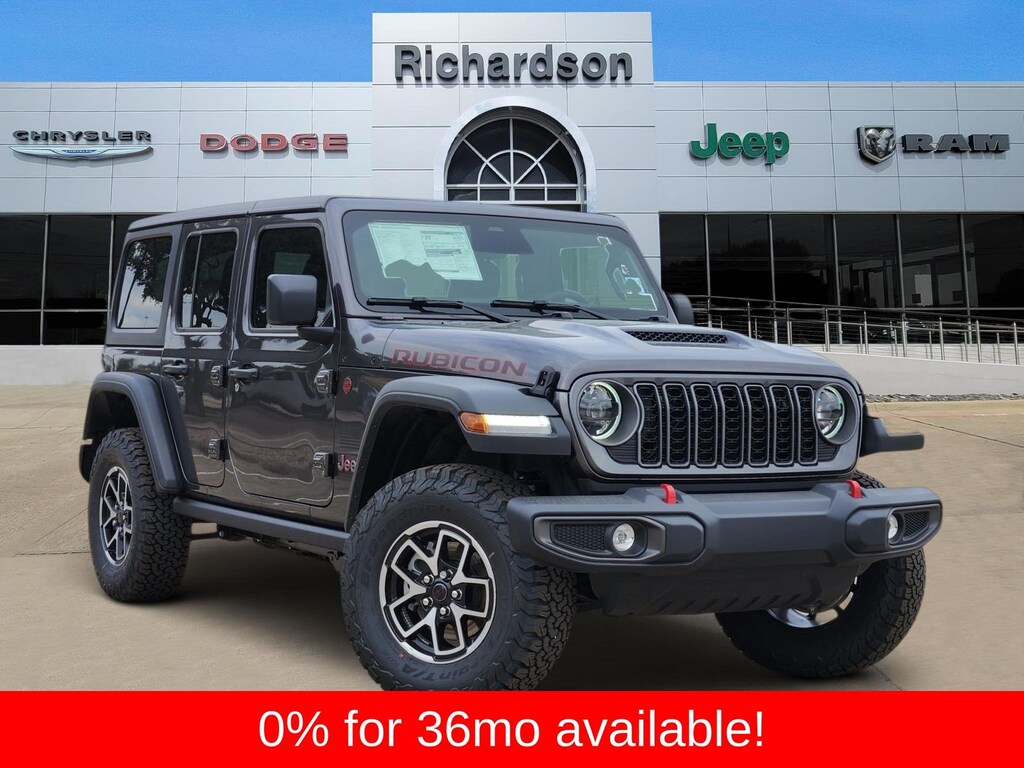 New 2026 Jeep Wrangler 4-DOOR RUBICON Sport Utility