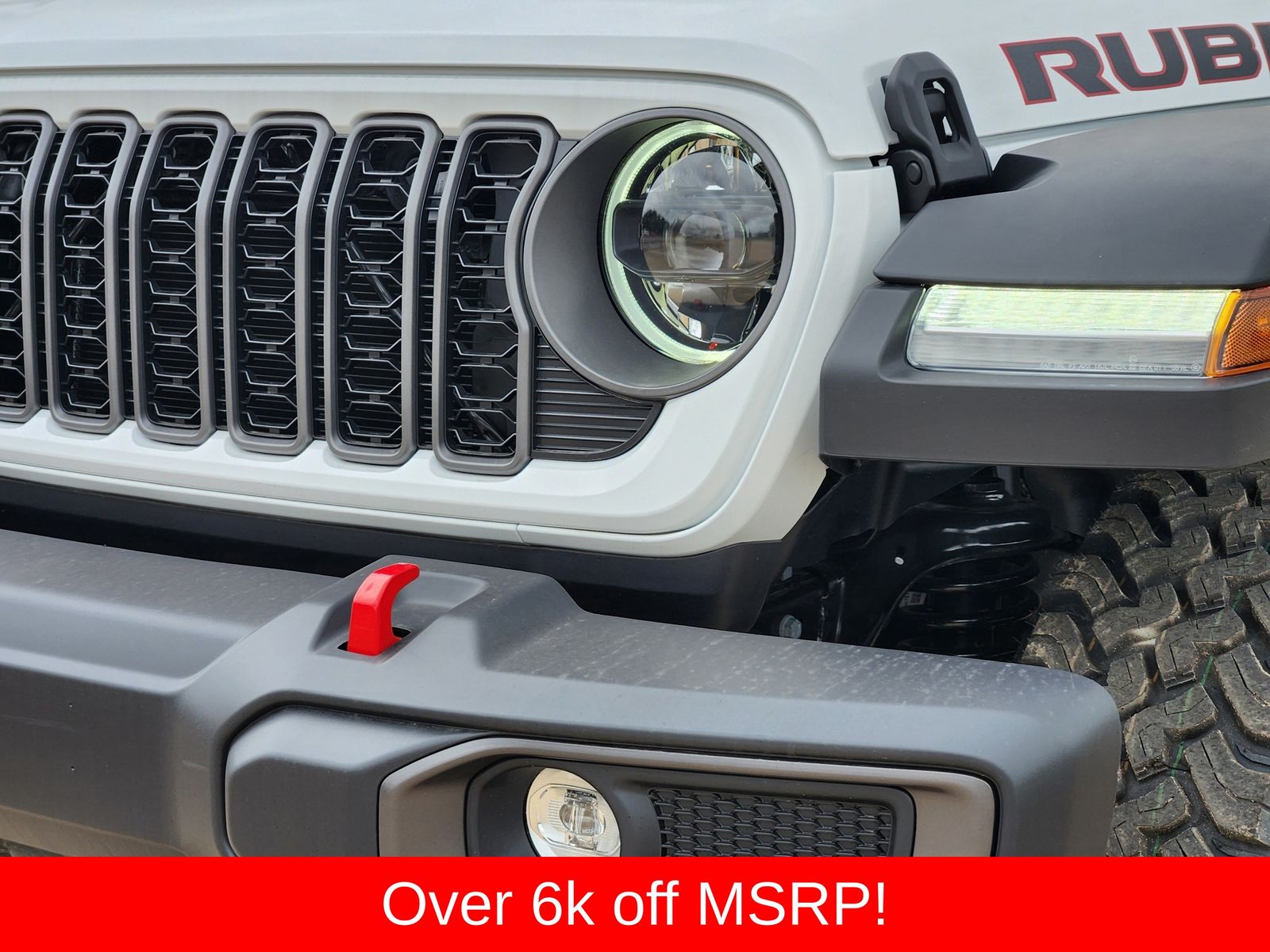 New 2026 Bright White Jeep RUBICON 4X4 image 10