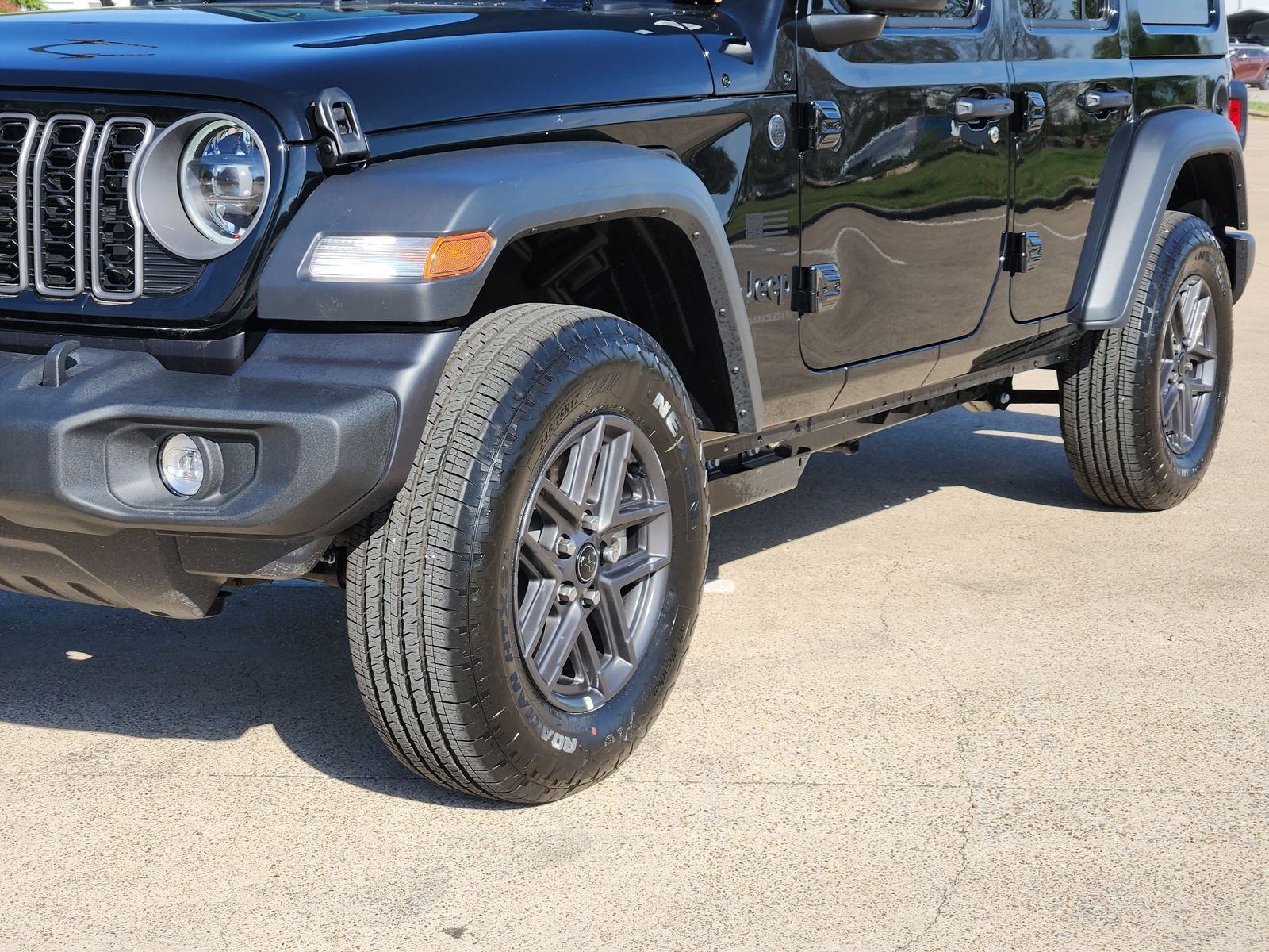 New 2026 Black Jeep 4-DOOR SPORT S image 12