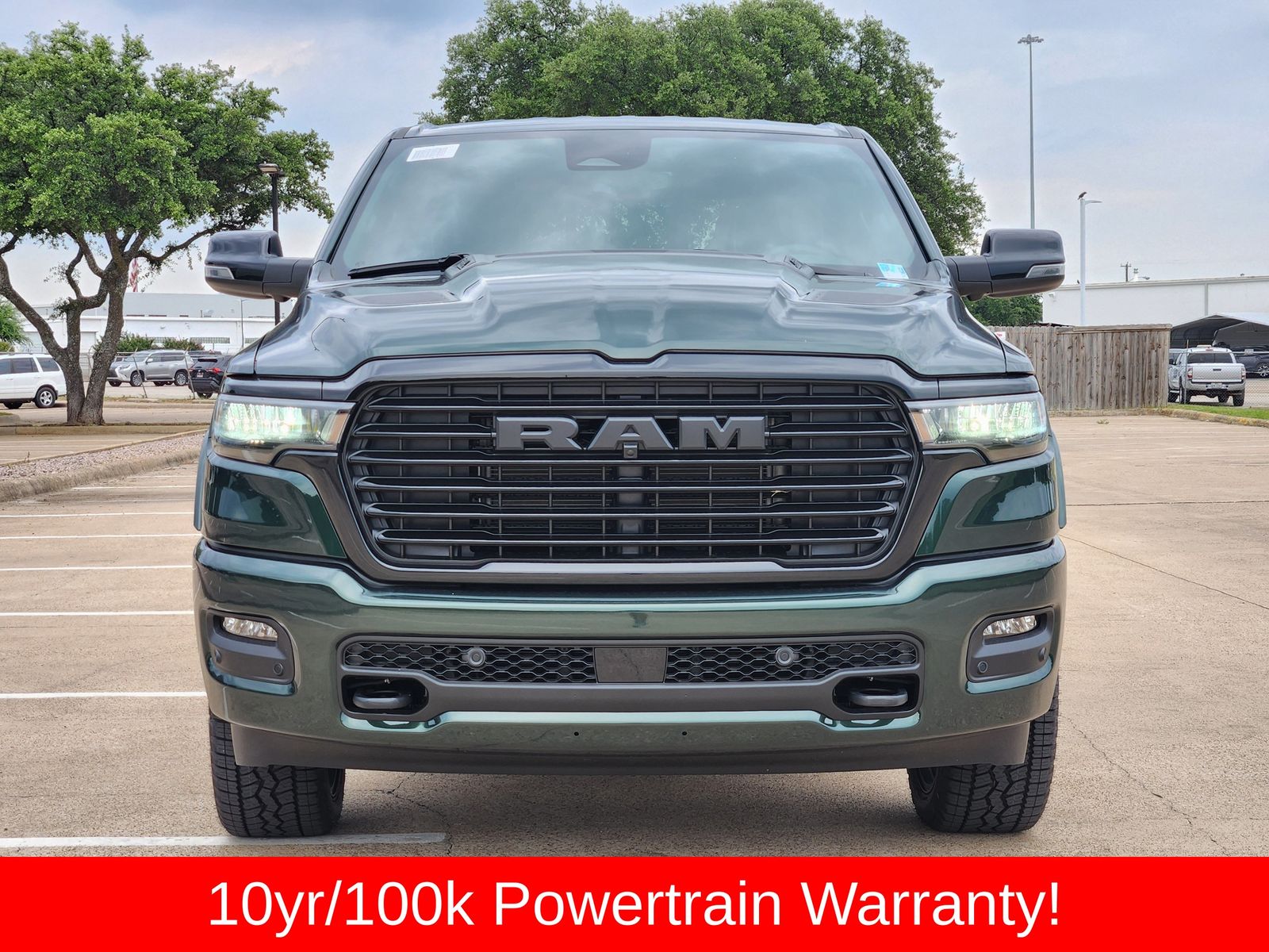 New 2026 Serrano Green Ram LARAMIE CREW CAB 4X4 5