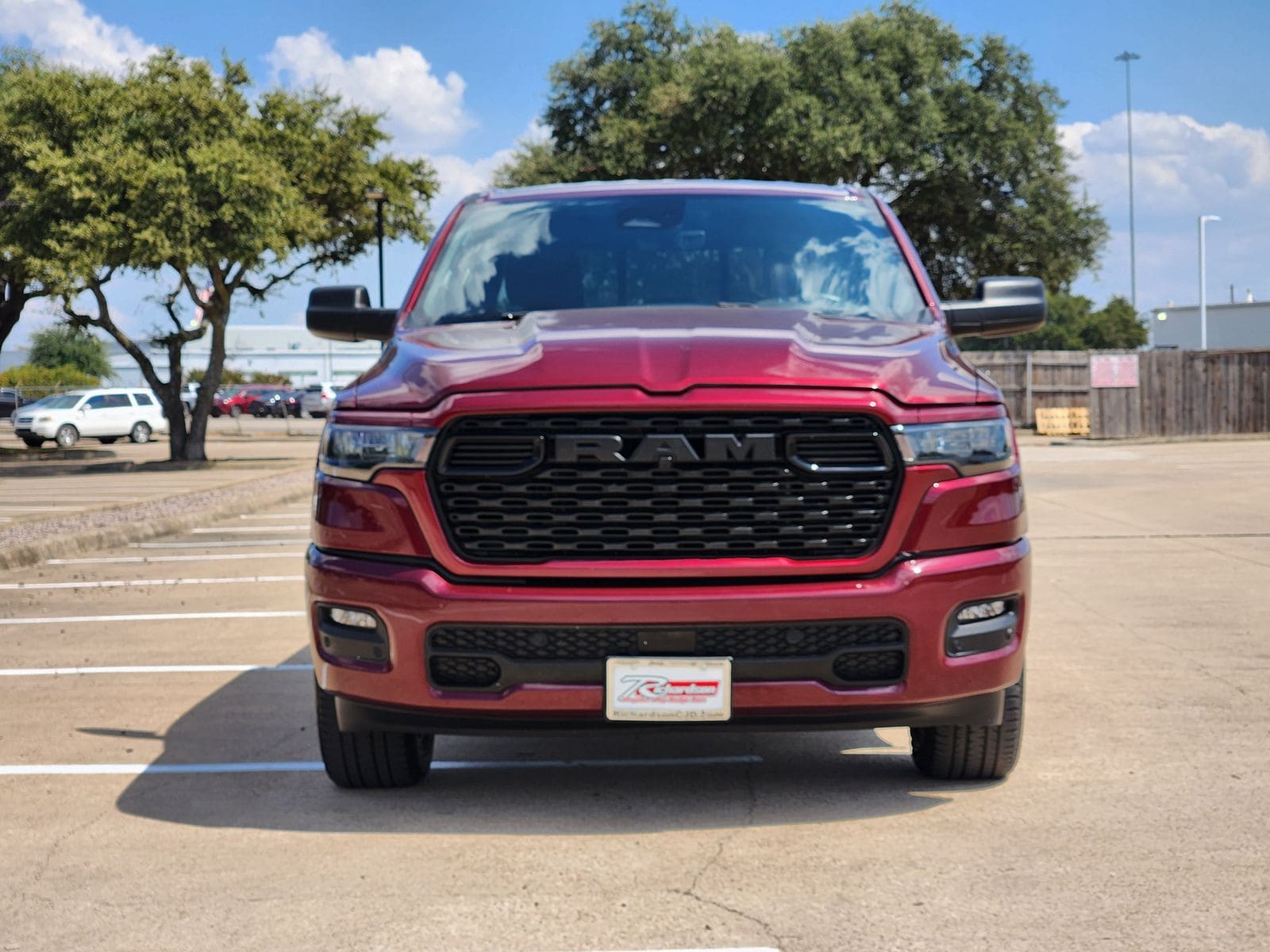 Used 2025 Delmonico Red Pearlcoat Ram Tradesman image 7