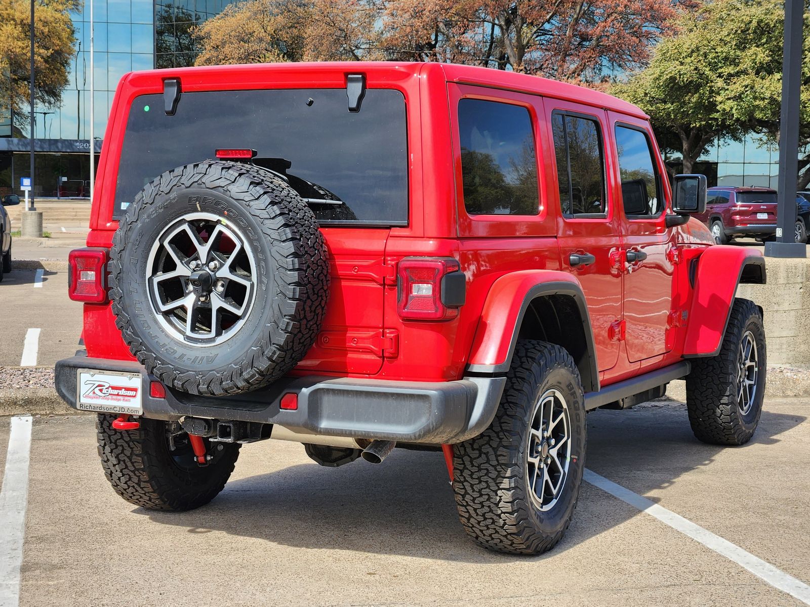 New 2026 Firecracker Red Jeep 4-DOOR RUBICON image 6