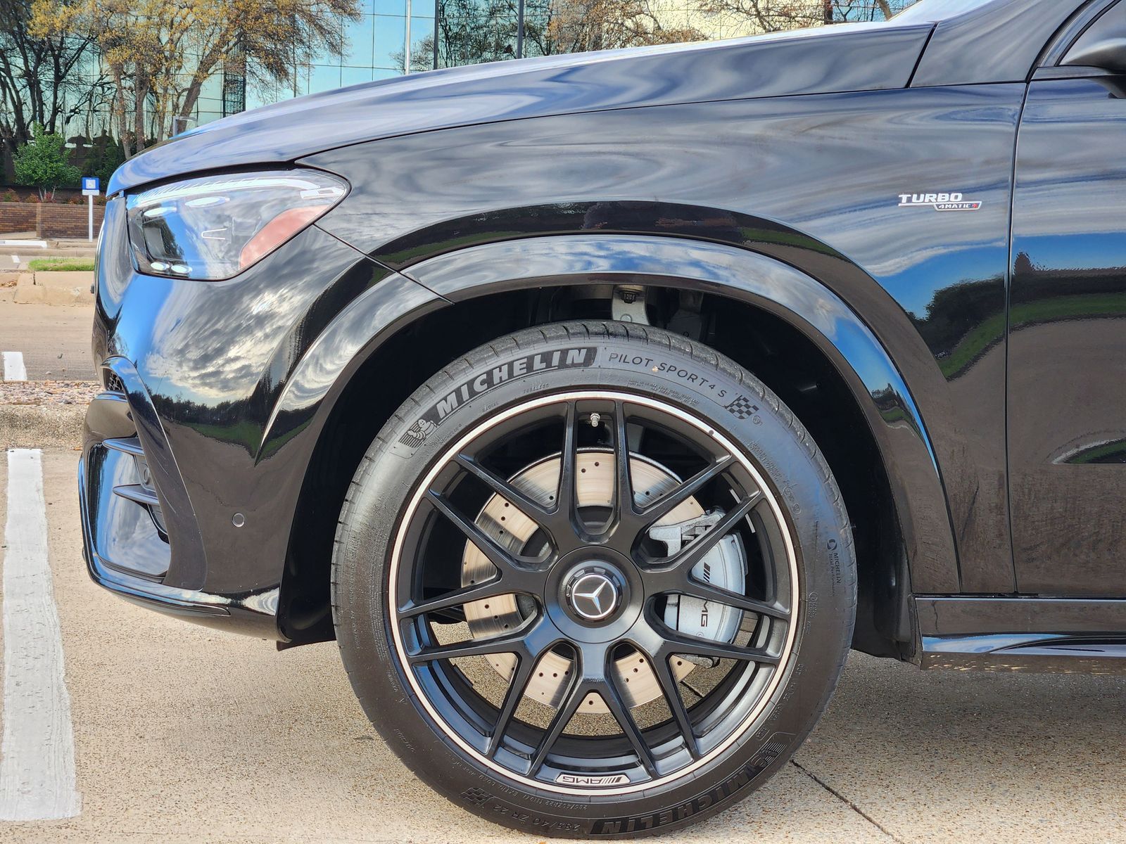 Used 2024 Black Mercedes-Benz 4MATIC® image 8