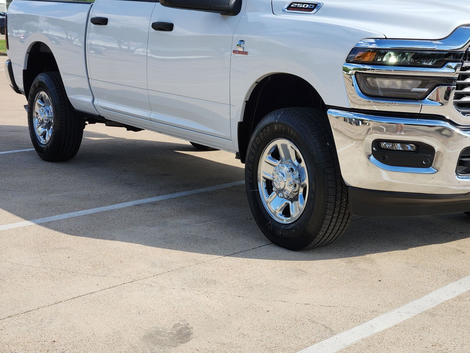 New 2026 Bright White Ram TRADESMAN CREW CAB 4X4 6