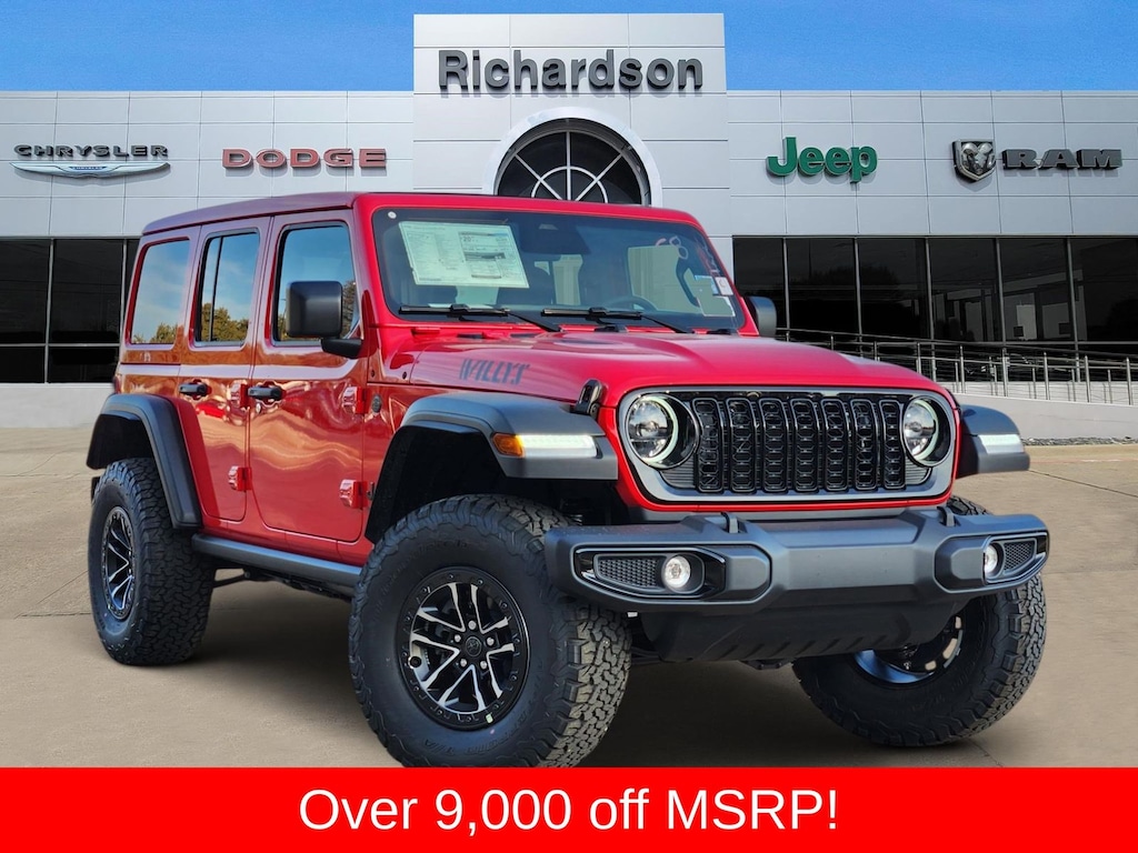 New 2026 Jeep Wrangler 4-DOOR WILLYS Sport Utility