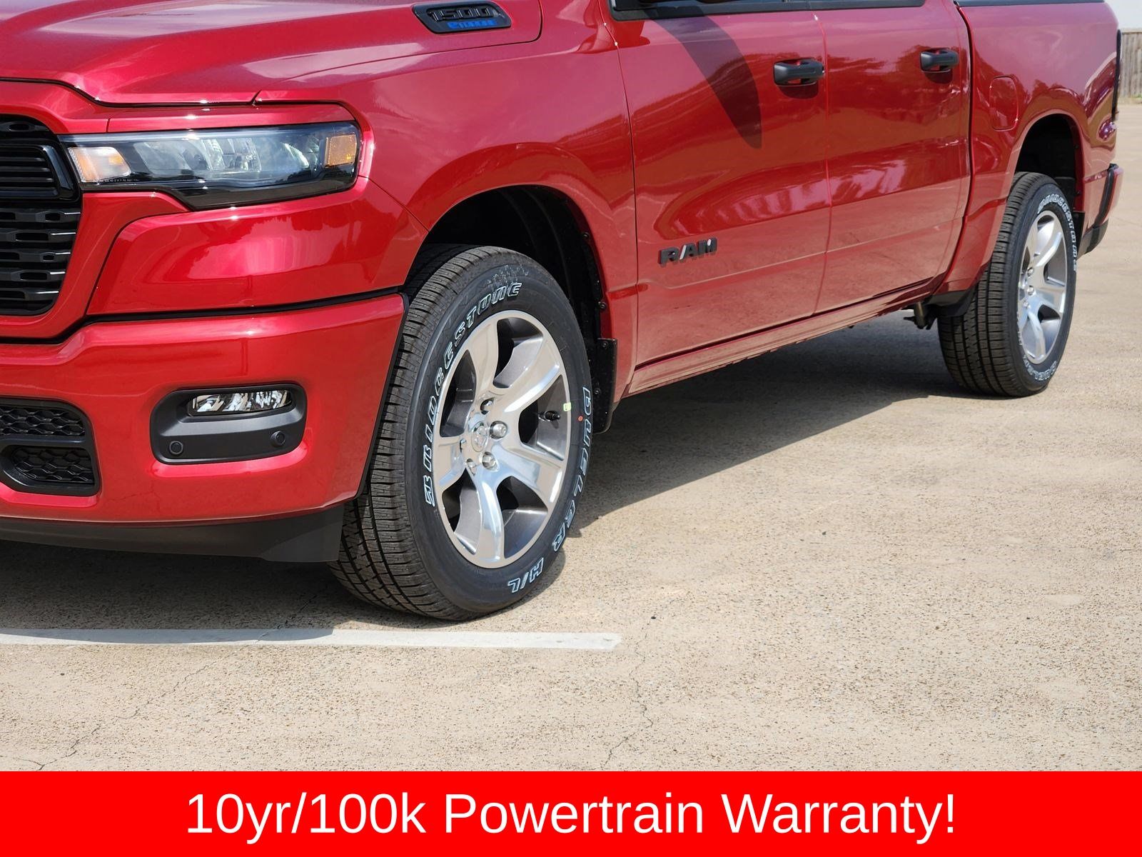New 2026 Molten Red Pearlcoat Ram EXPRESS CREW CAB 4X2 5