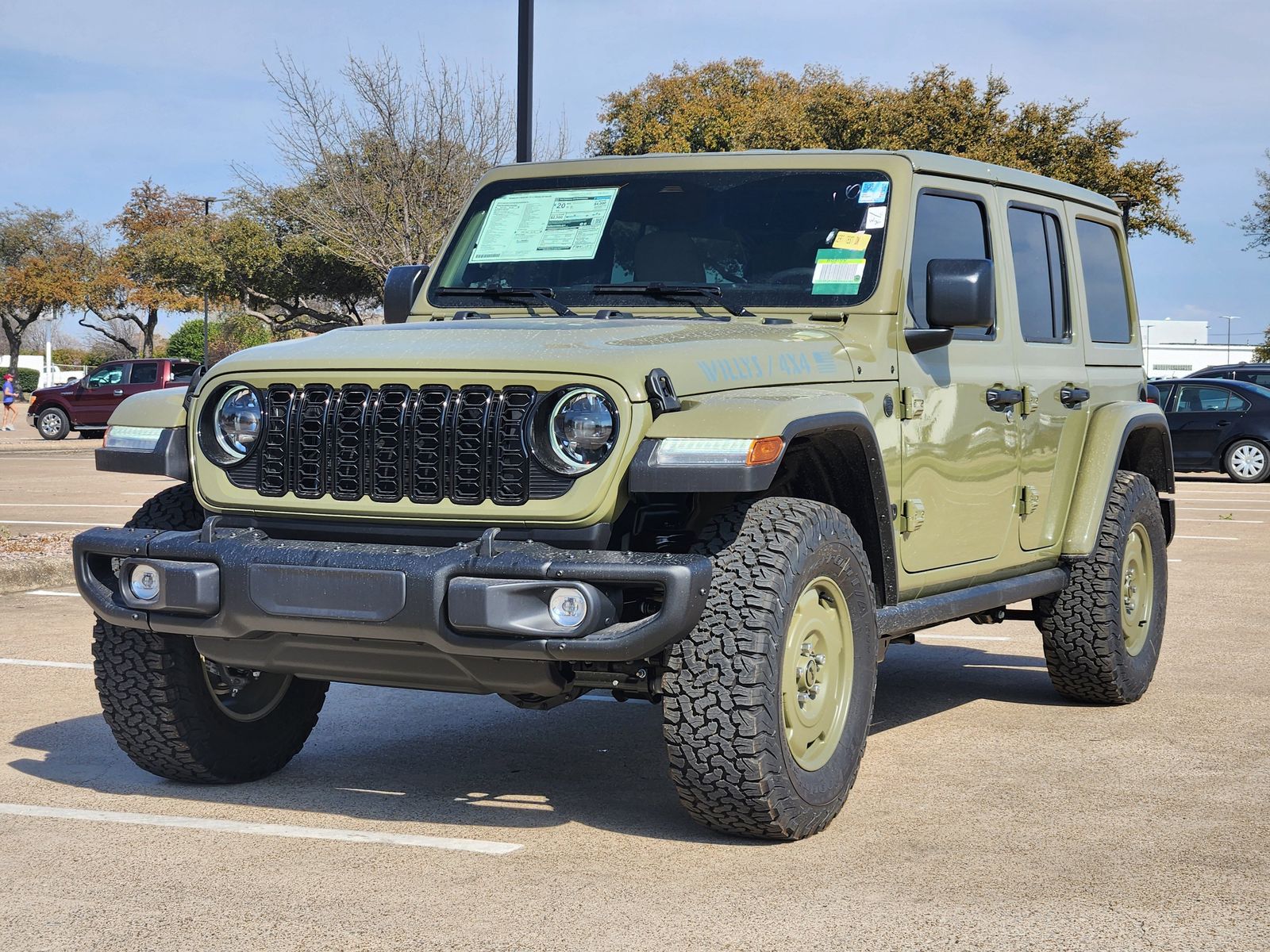 New 2026 41 Jeep 4-DOOR WILLYS 