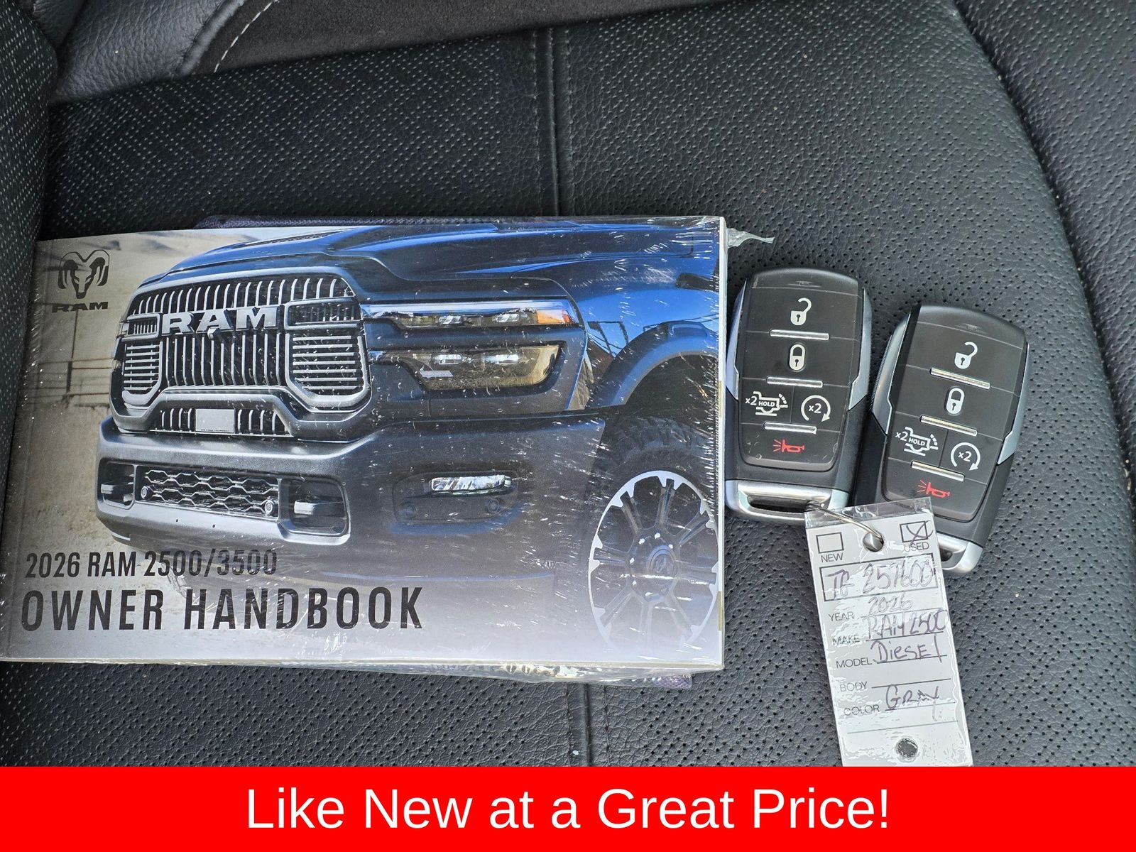 Used 2026 Ceramic Gray Clearcoat Ram Laramie image 43