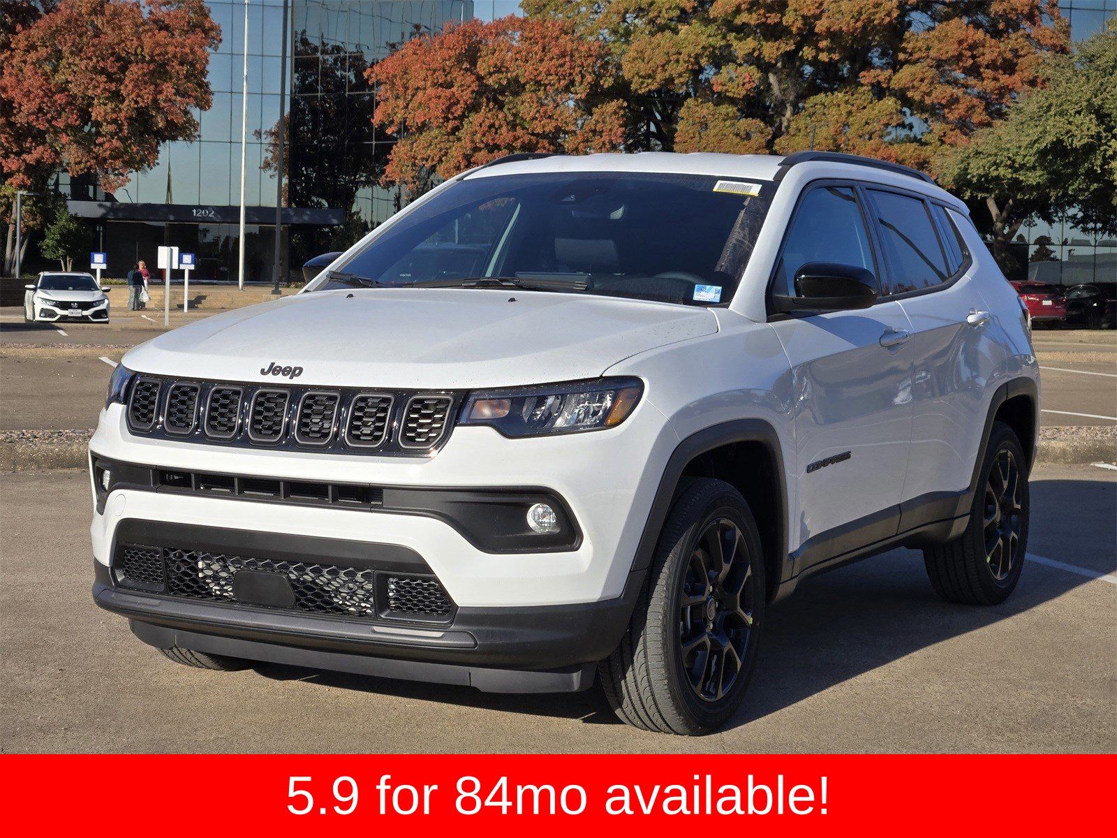 New 2026 Bright White Jeep LATITUDE ALTITUDE 4X4 image 2