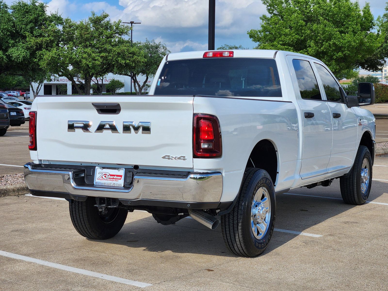 New 2026 Bright White Ram TRADESMAN CREW CAB 4X4 6