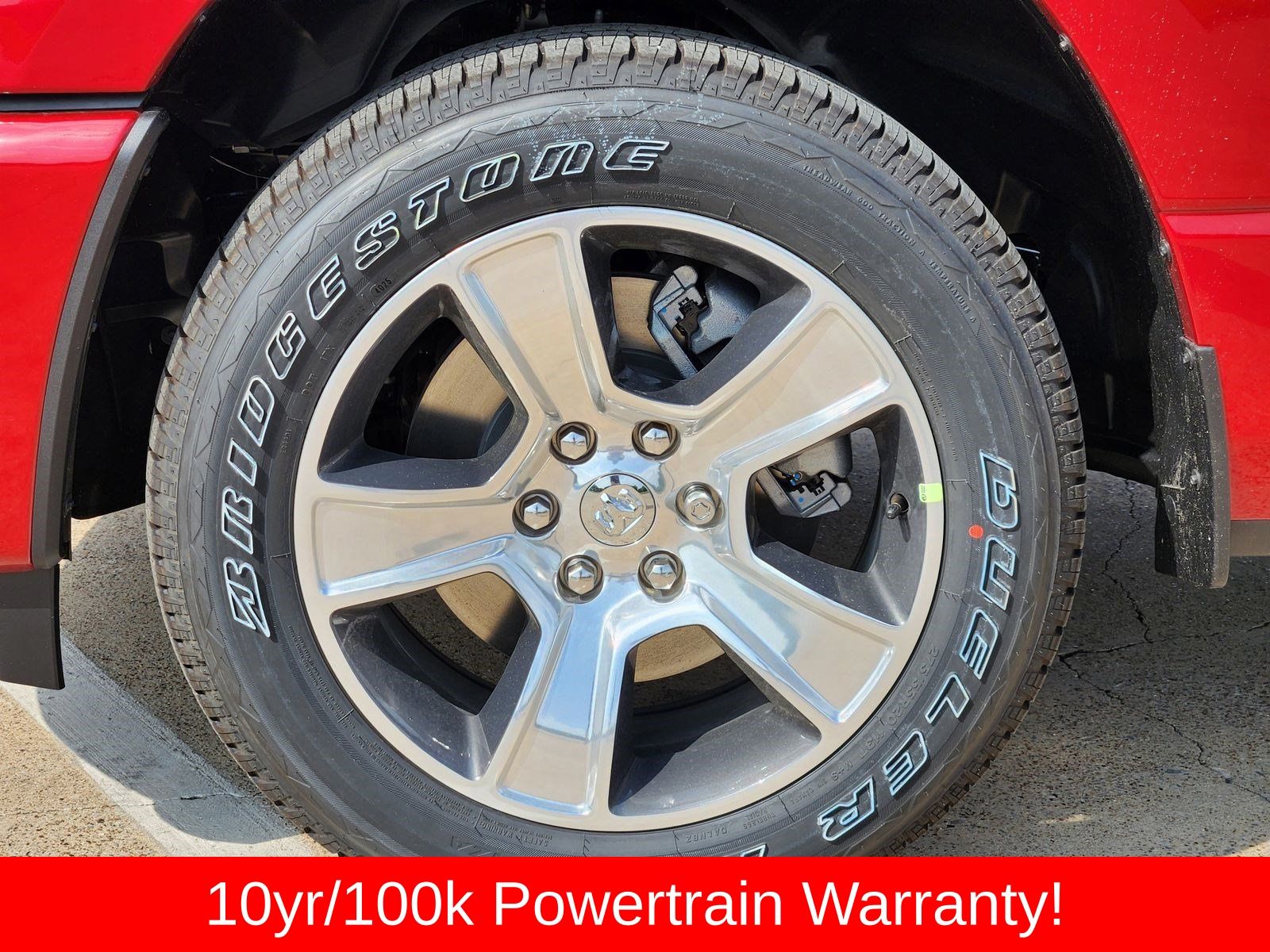 New 2026 Molten Red Pearlcoat Ram EXPRESS CREW CAB 4X2 5