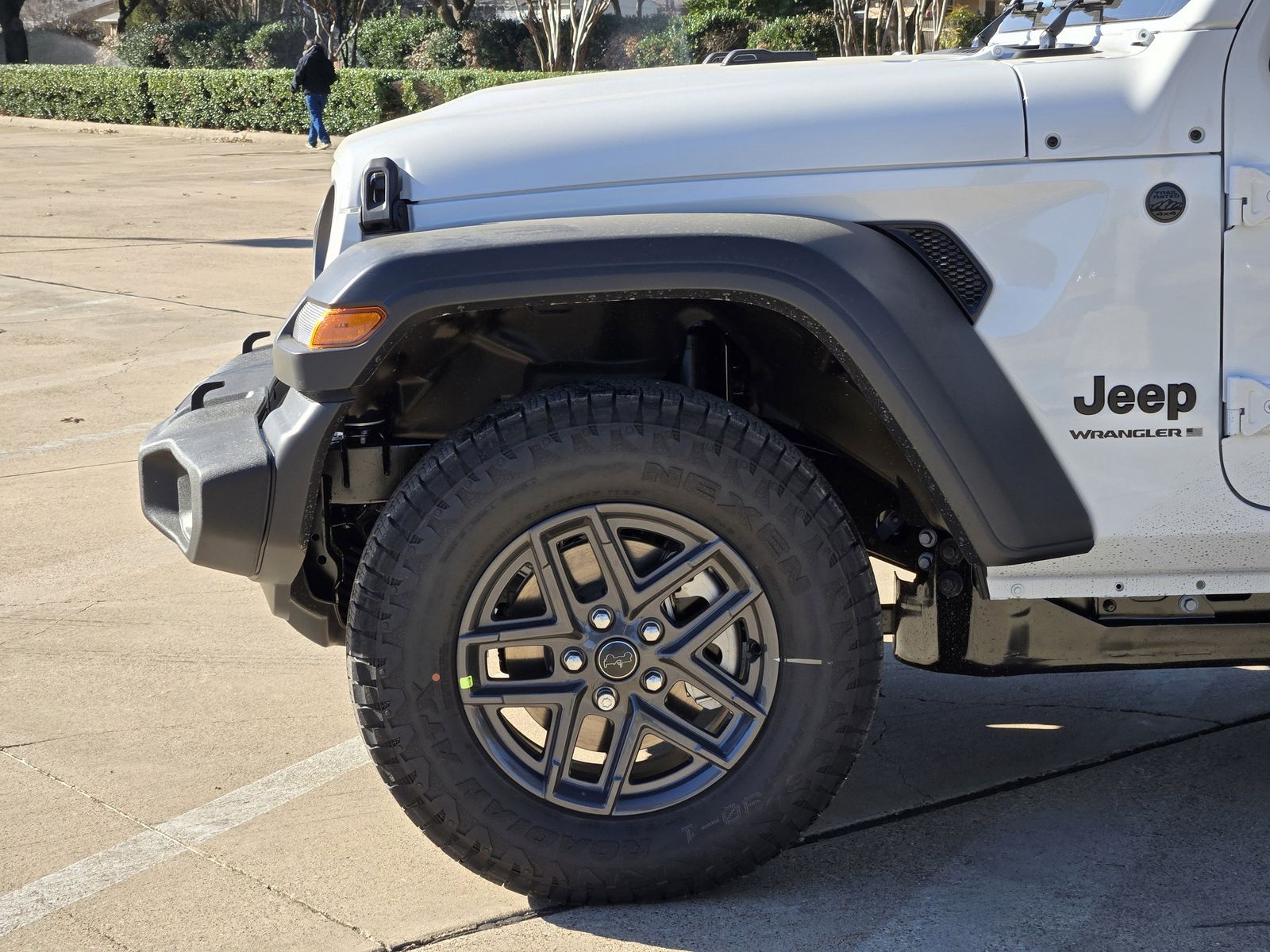 New 2026 Bright White Jeep 4-DOOR SPORT S image 9