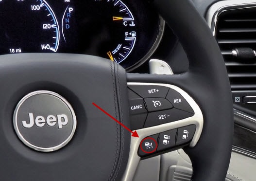 Jeep Adaptive Cruise Control Button