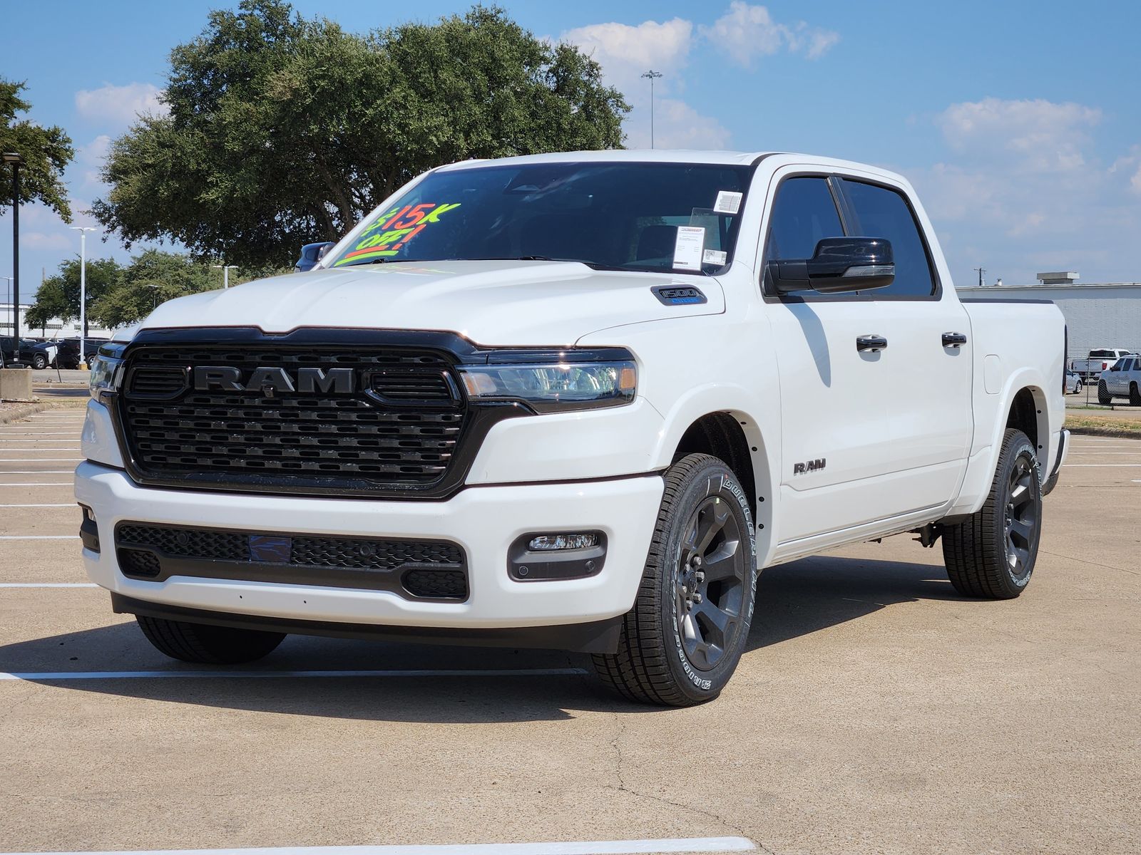 New 2026 Bright White Ram LONE STAR CREW CAB 4X2 5