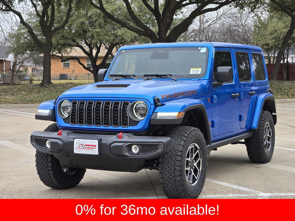 New 2026 Jeep Wrangler 4-DOOR RUBICON Sport Utility
