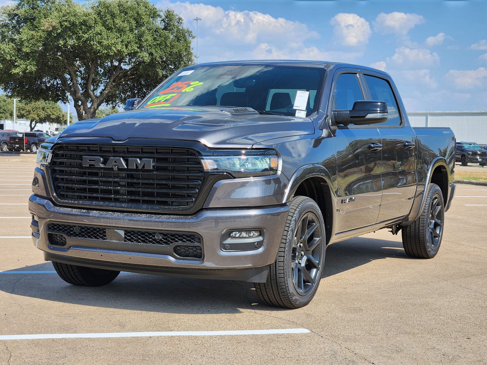 New 2026 Granite Crystal Ram LARAMIE CREW CAB 4X4 5