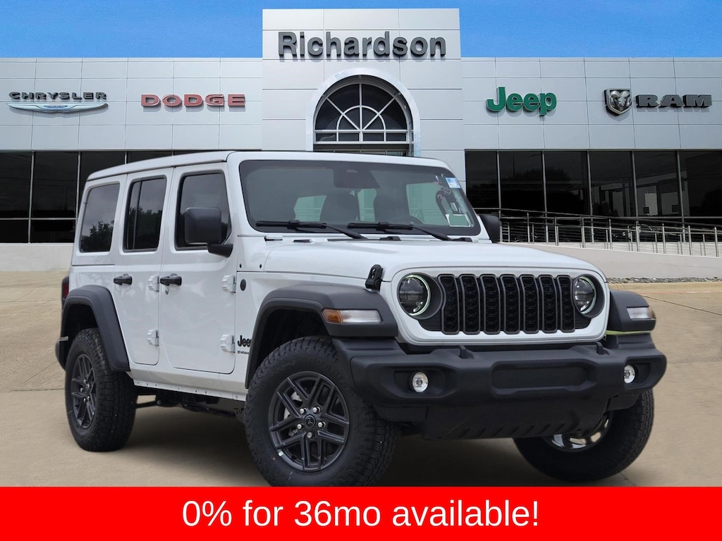 New 2026 Jeep Wrangler 4-DOOR SPORT S Sport Utility