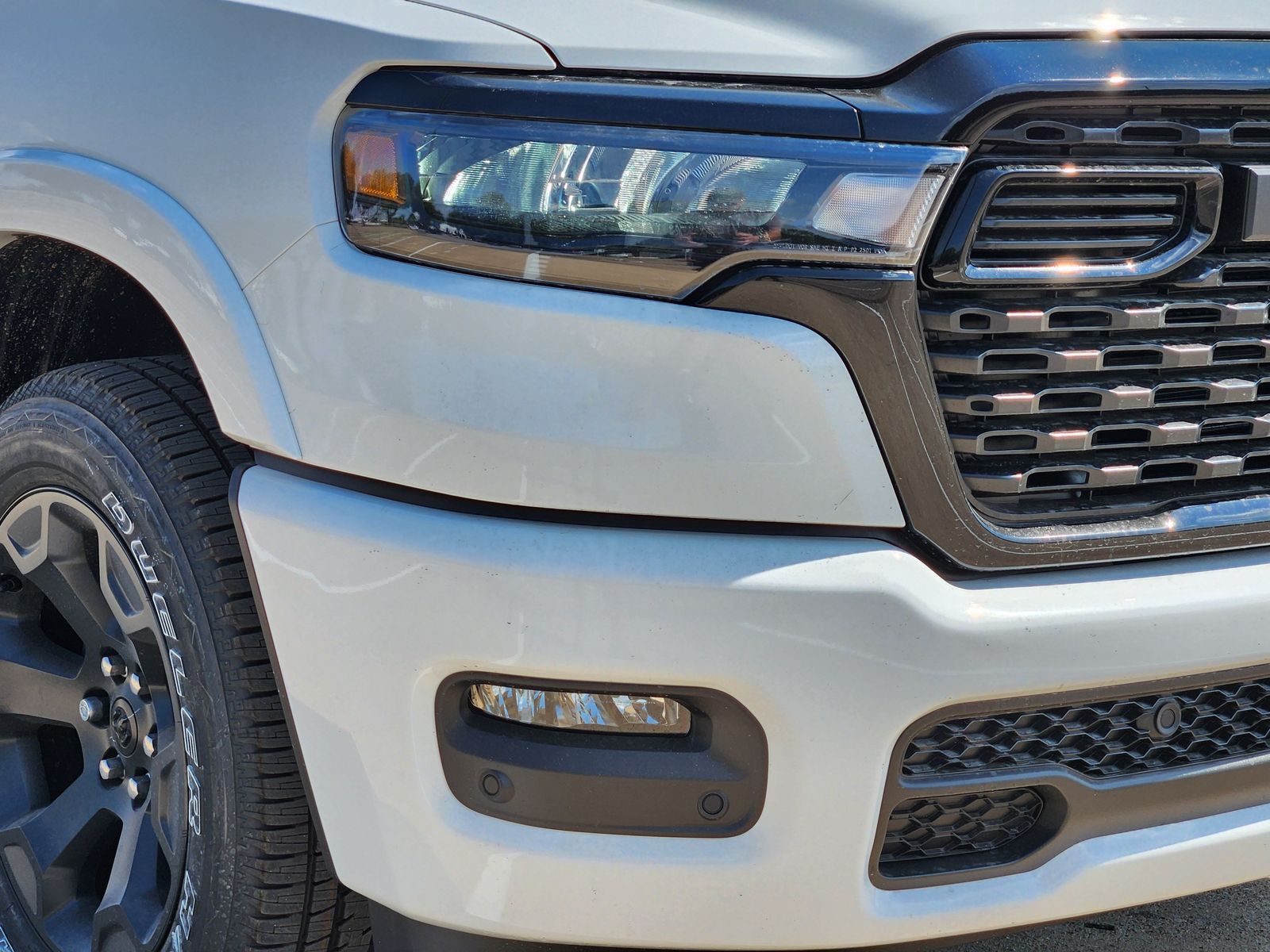 New 2026 Bright White Ram LONE STAR CREW CAB 4X2 5