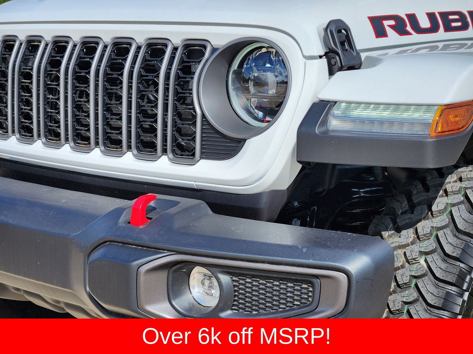 New 2026 Bright White Jeep RUBICON 4X4 image 10