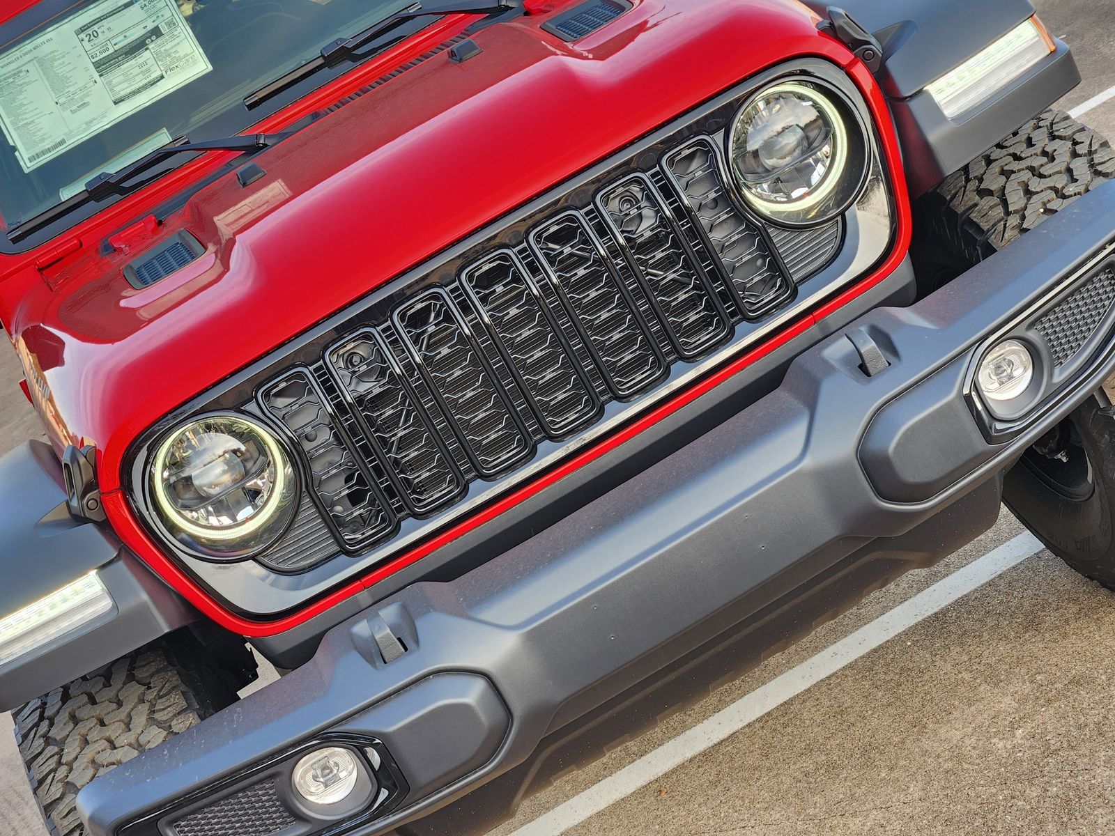 New 2026 Firecracker Red Jeep 4-DOOR WILLYS image 14