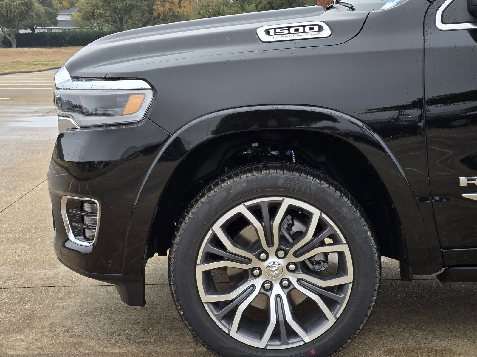 New 2026 Diamond Black Crystal Pearlcoat Ram TUNGSTEN CREW CAB 4X4 image 9