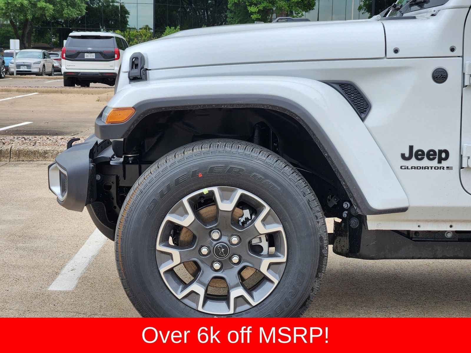 New 2026 Bright White Jeep SAHARA 4X4 image 8
