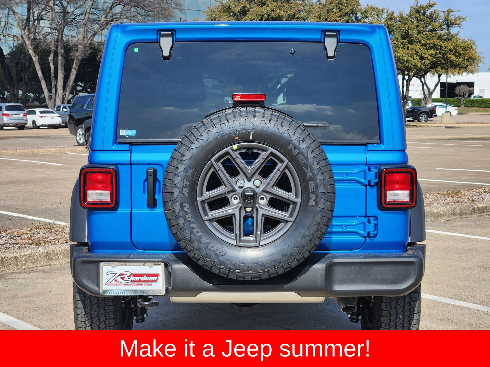 New 2026 Hydro Blue Pearlcoat Jeep 4-DOOR SPORT S image 5