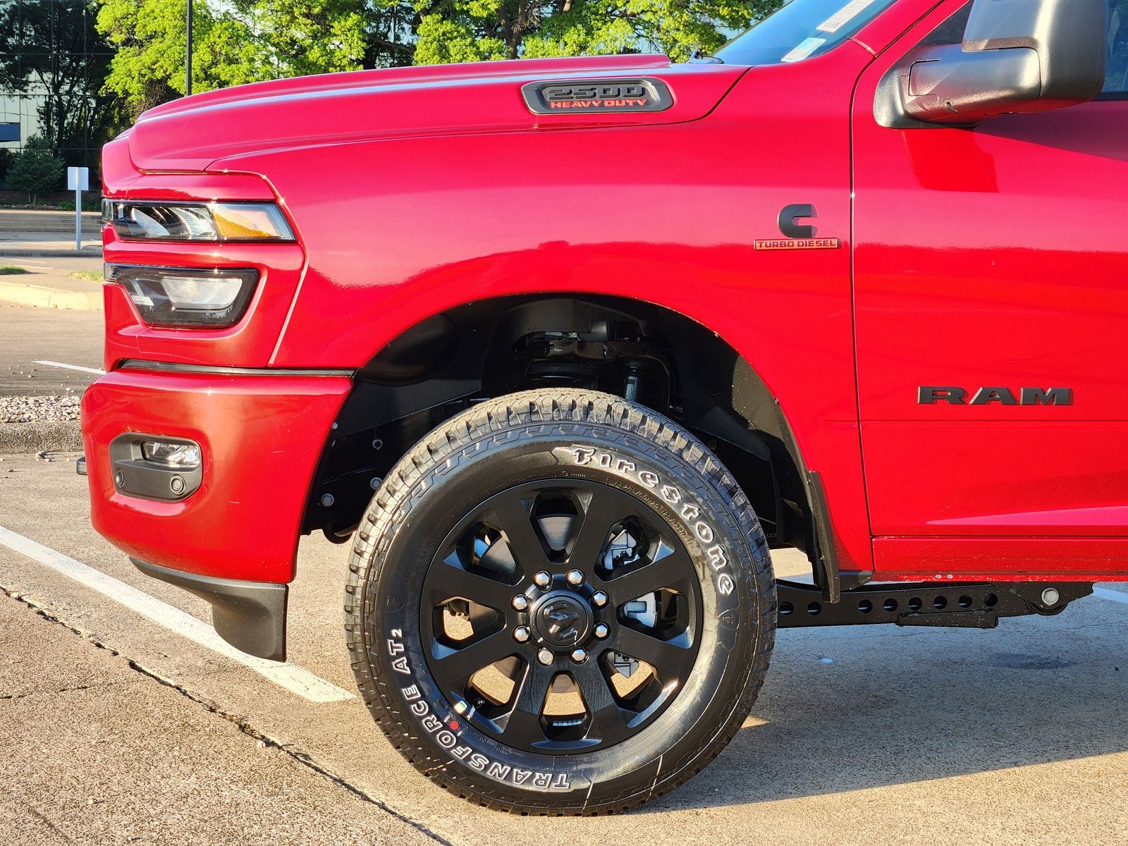 New 2026 Molten Red Pearlcoat Ram LONE STAR CREW CAB 4X4 6