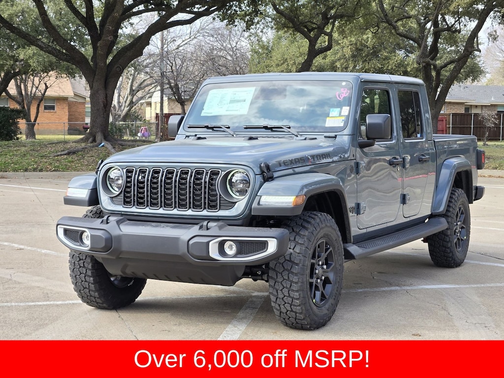 New 2026 Jeep Gladiator TEXAS TRAIL 4X4 Pickup
